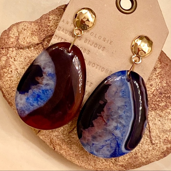 🌺🎉HP🎉🌺 NWT Anthropologie Stone Mountain Crystal Earrings - Picture 13 of 16